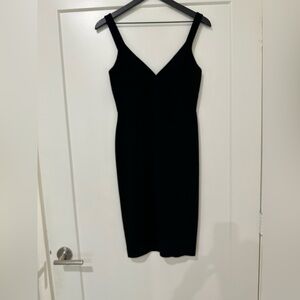 MaxMara Black Midi Dress